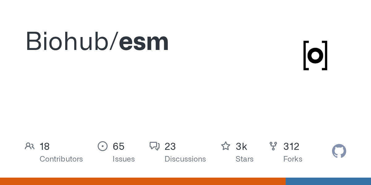 Biohub/esm on GitHub
