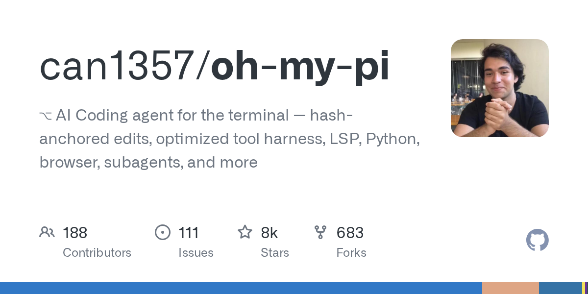 can1357/oh-my-pi on GitHub