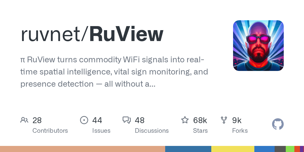 ruvnet/RuView on GitHub